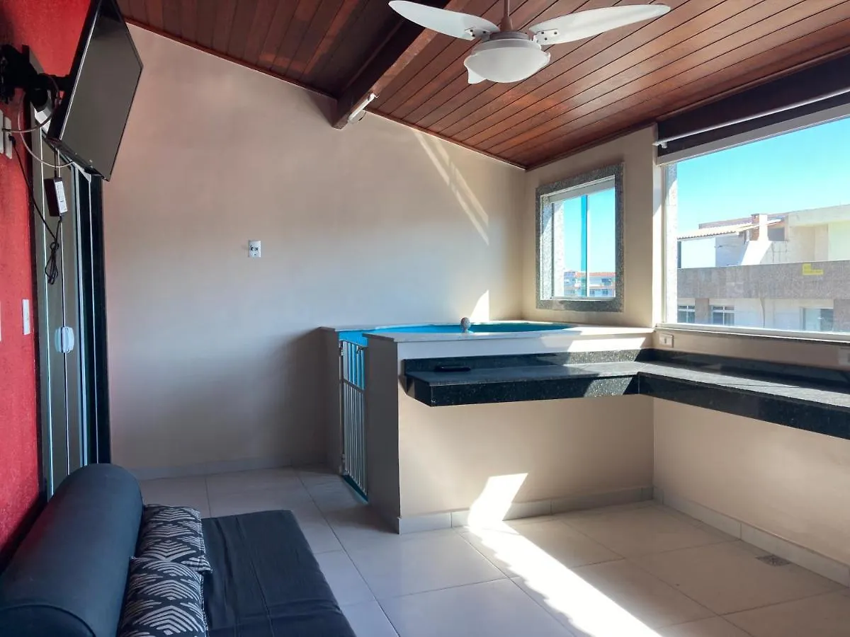 Apartamento Mar Azul Costa Dourada Pe Na Areia Cabo Frío